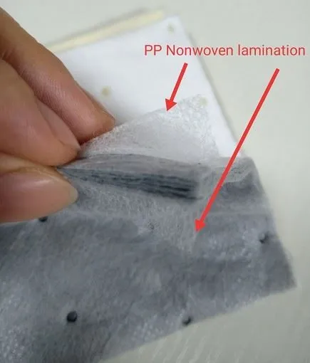 Sonic Bonded Absorbent Pads